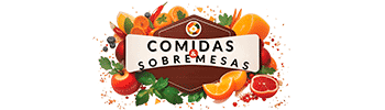 comidas e sobremesas logo