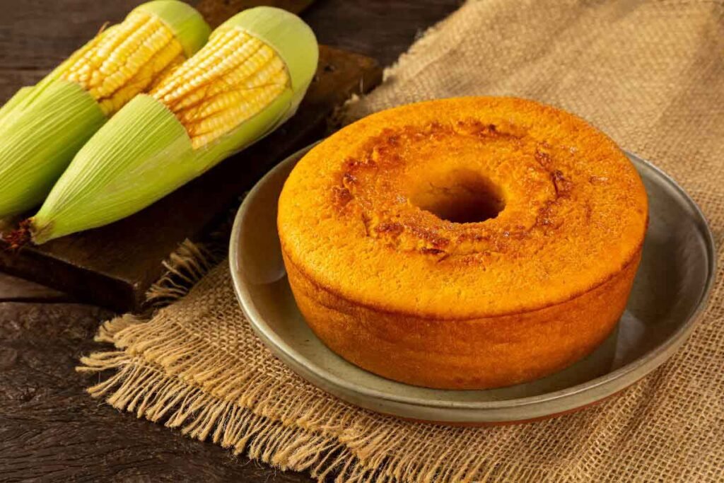 bolo de milho verde